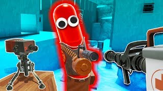 UberCharging Heavy and Building Turrets in Hot Dogs Horseshoes and Hand Grenades VR!