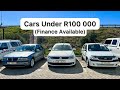 I FOUND Cars Under R100 000 That Can Be Financed at Webuycars !!