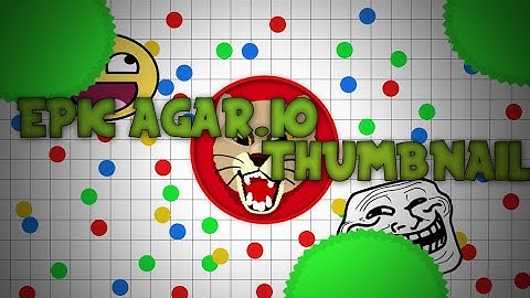 How to Make Pro Agar.io Thumbnails // Speed Art  // Photoshop