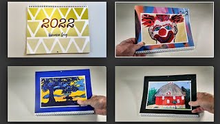 I had a calendar made with my art and photos at Snapfish