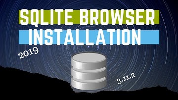 Installatie van SqLite Browser 3.11.2