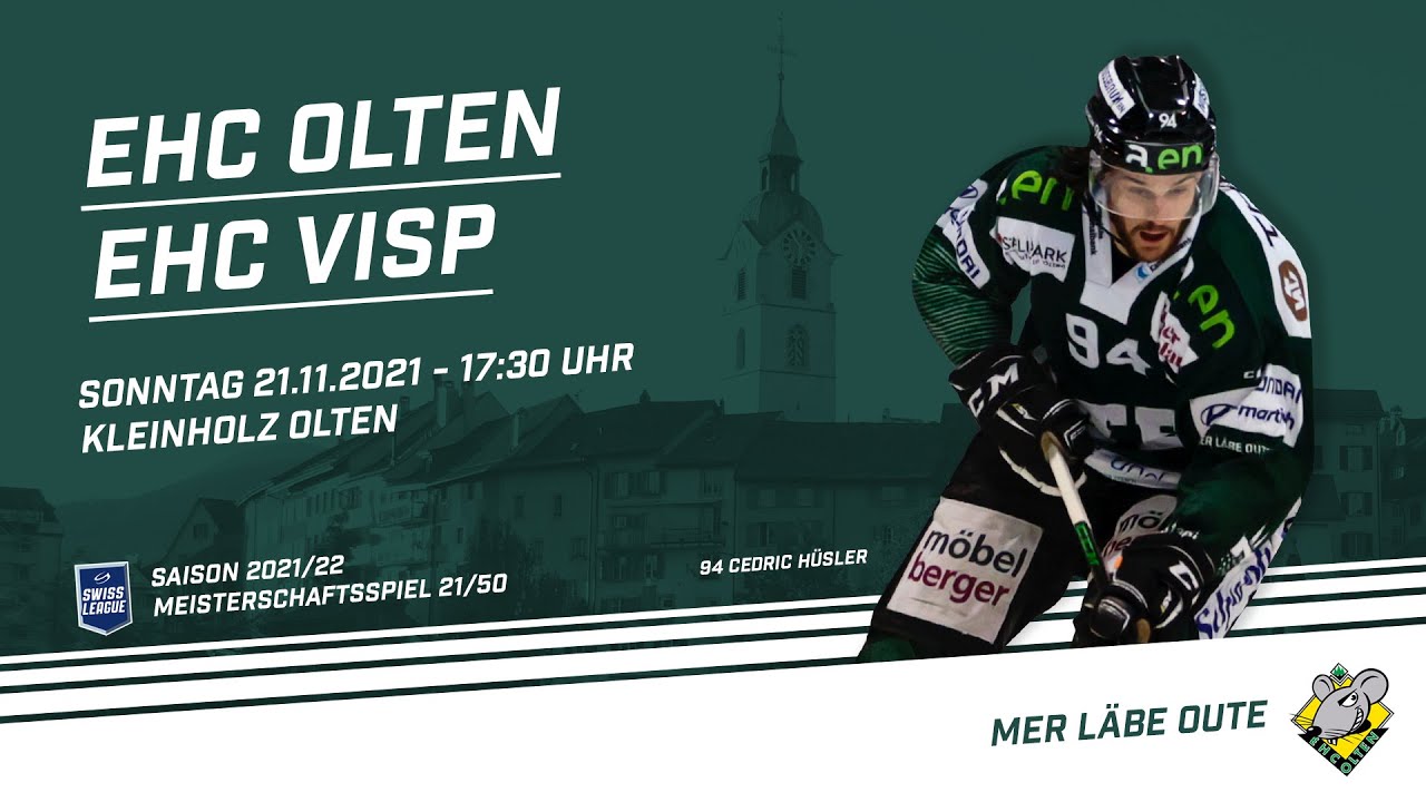 21.11.2021 EHC Olten - EHC Visp 6:0