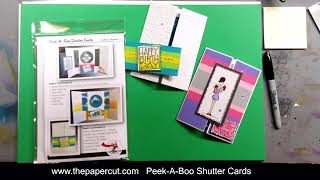Peek-A-Boo Shutter Cards