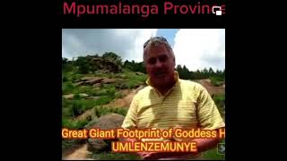 Credo Mutwa, History Ancient Foot Print