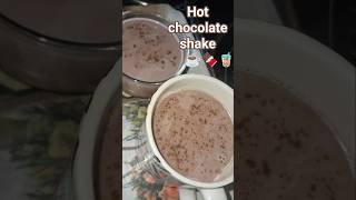 Make with me my go to hot chocolate shake recipe🧋🍫 #darkchocolate #hotchocolate #shakerecipes