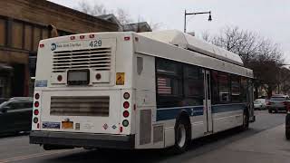 MTA NYCT #429 on the B35 to Brownsville M. Gaston Bl at Church Av & Rogers Av