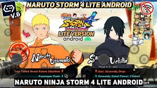 Naruto Ultimate Ninja Storm 4 LITE Android Offline - GameHub Emulator V.6