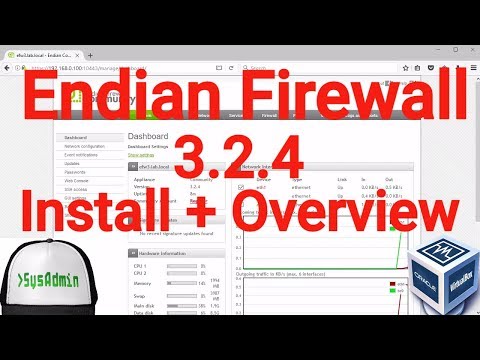 Endian Firewall Community（EFW）3.2.4 OracleVirtualBoxへのインストールと概要[2017]