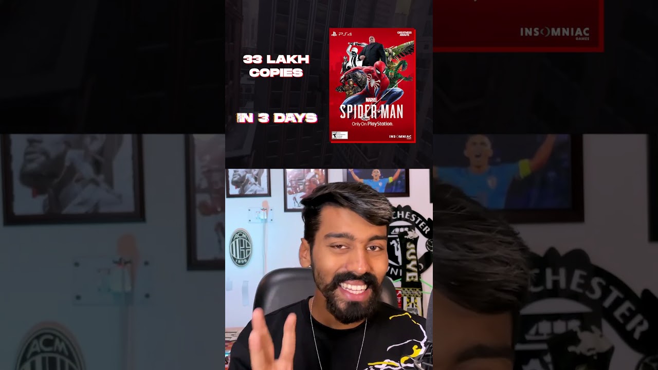 Can SpiderMan 2023 Becomes all time Best Selling Game in Playstation history ! #shorts