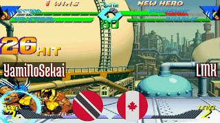 FT5 @xmvsf: YamiNoSekai (TT) vs LMX (CA) [X-Men vs Street Fighter Fightcade] Apr 24