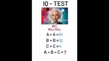 maths quiz questions and answers for genius students