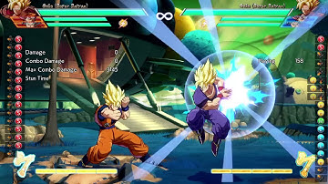 DRAGON BALL FighterZ Goku block string counter