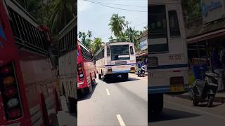 BUS❗️❗️KSRTC V/S PRIVATE BUS ❗️❗️ cutting ❗️ kerala bus aanavandi driving sharp