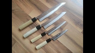 Японские ножи Tojiro Shirogami Kasumi