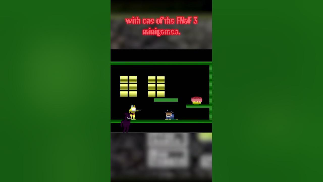 My understanding of the FNAF3 Minigames, and what I think they were trying  to tell us : r/fnaftheories