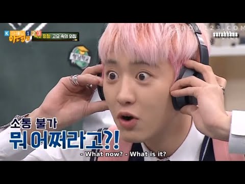 [ENGSUB] EXO Whisper Challenge Game & Dance Funny | Knowing Brother Ep.208