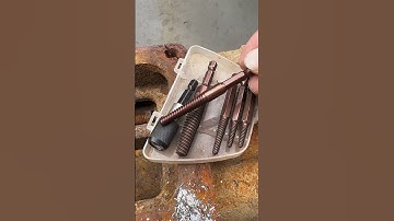 Broken head screw extractor #good tool to share #screw removal tool