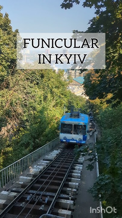 Funicular in Kyiv | Фунікулер в Києві - YouTube
