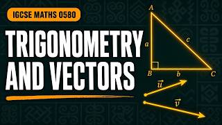 Cambridge IGCSE Maths 0580 — Trigonometry & Vectors