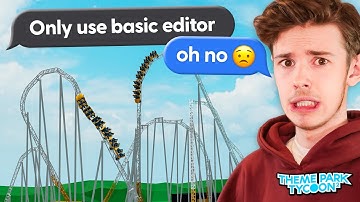 Recreating HYPERIA with ONLY Basic Editor in Theme Park Tycoon 2!