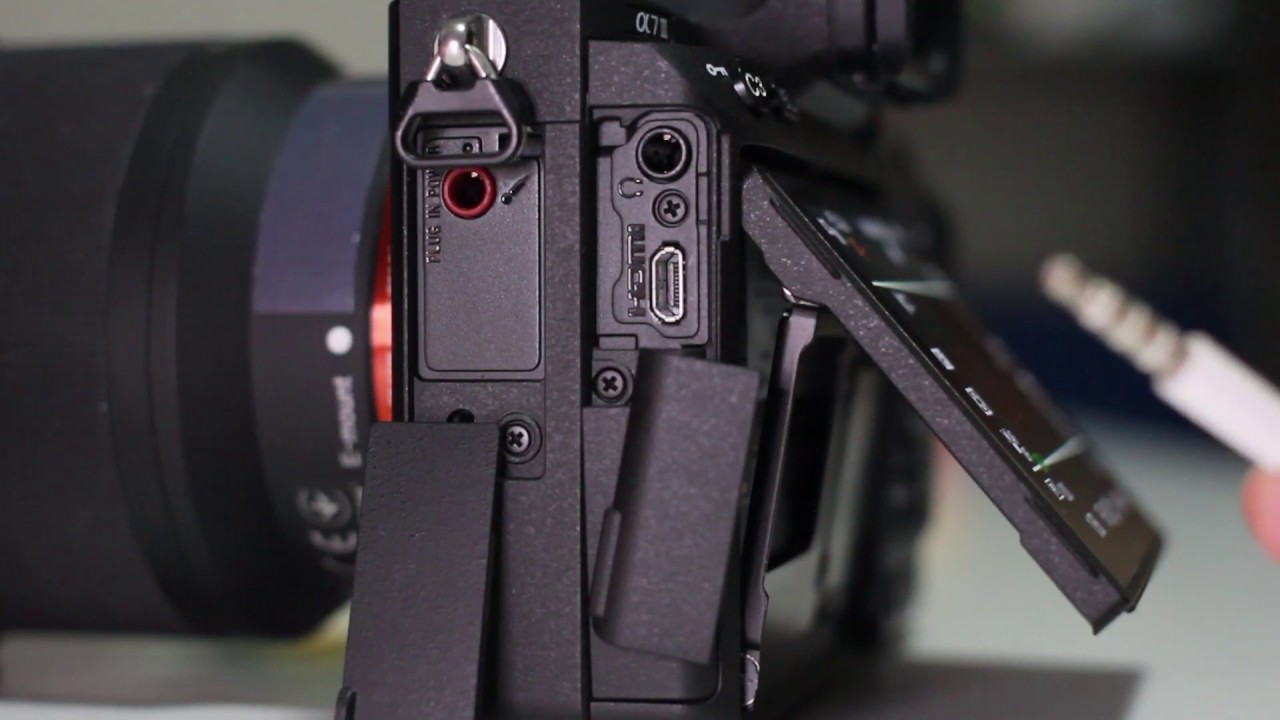 SONY A7III Audio Settings แบบง่าย YouTube