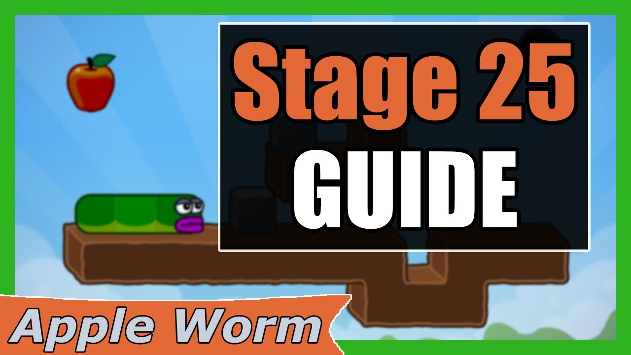 Apple Worm Level 25 Guide - Youtube