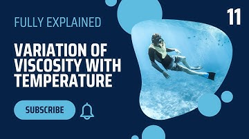 Variation of Viscosity with Temperature | Fluid Mechanics | Chemical Engineering | The Engineer Owl