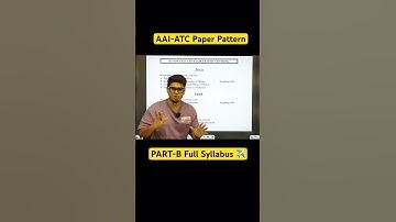 ✈️ ATC Exam Pattern 2025 | Full Breakdown in 2 minutes! #AAIATC2025 #ATCPreparation #ExamSyllabus