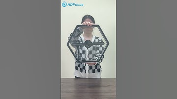 32cm Hexagon Hologram Fan Display