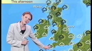 BBC Weather 15th August 1999