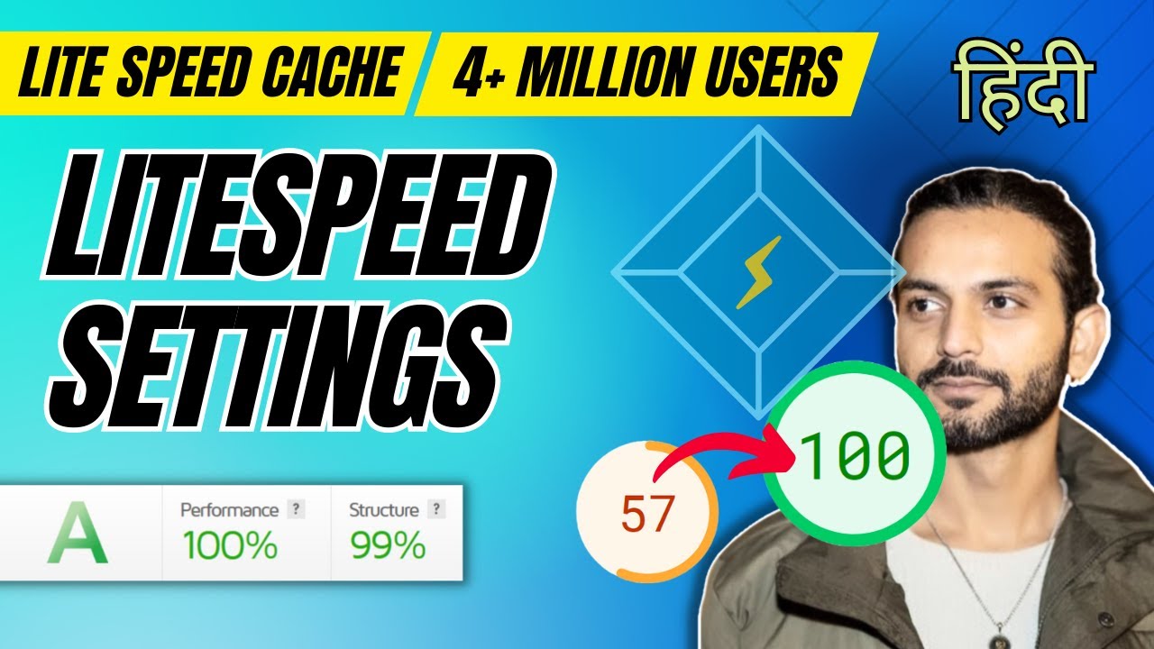 LITESPEED Cache Settings Hindi | WordPress Speed Optimization (Part 2 ...
