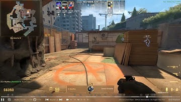 CS2 overpass ACE #cs2  #ace