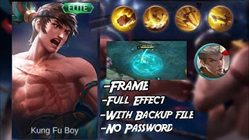 Chou King of Muay Thai PAINTED REVAMPED with 🗂️Backup file || Patch Benedetta || MLBB