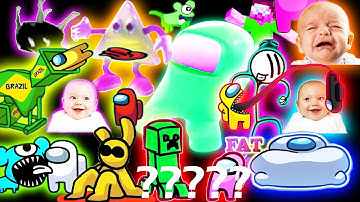 210 Among Us "Dancing Polish Cow" Henry Stickmin [Mega Complication] Sound Variations in 530 seconds