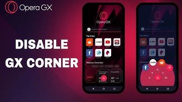 How To Disable GX Corner On Opera GX App