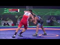 1/2 GR - 60 kg: A. UYAR (TUR) v. Z. SHARSHENBEKO (KGZ)