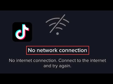 TikTok No Network