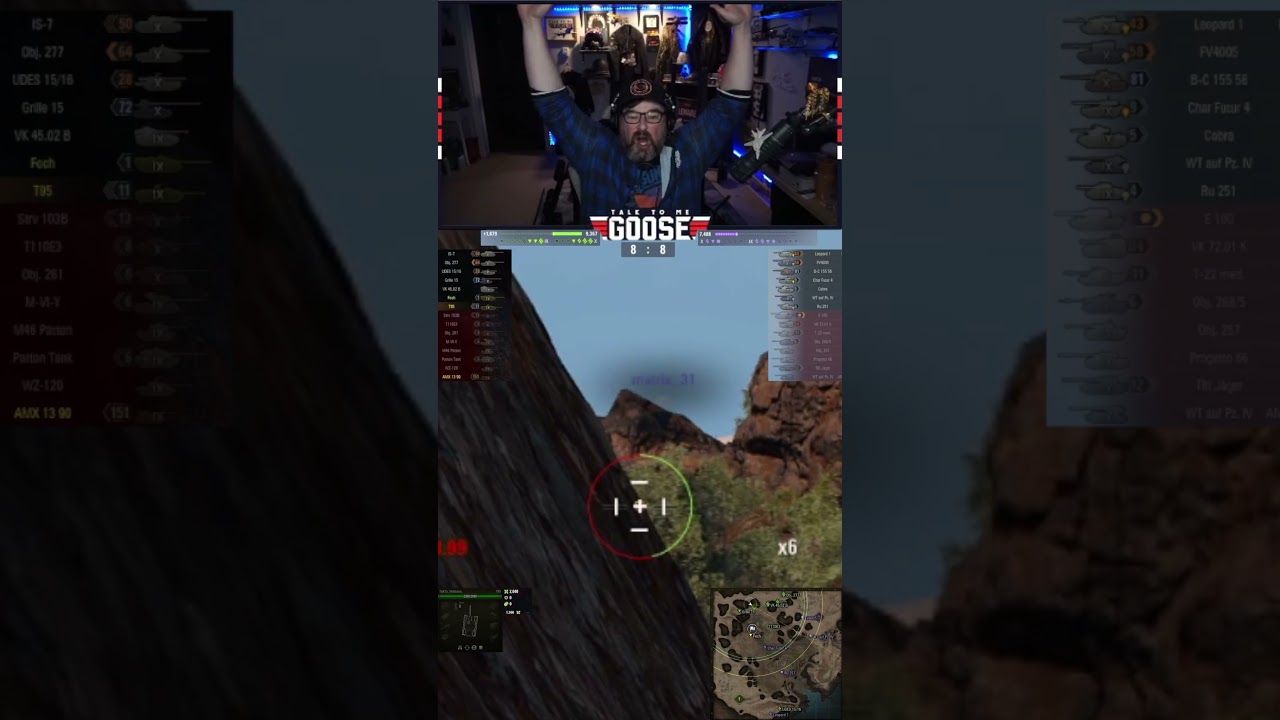 Sometimes you just got to send their turret spinning! #worldoftanks #twitch #gaming