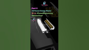 AI Tunnel Design Master 🚇👑 #TunnelEngineering #MasterClass PART 5