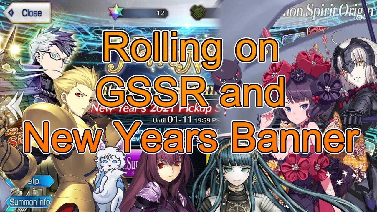[FGO] Rolling for GSSR and New Years YouTube