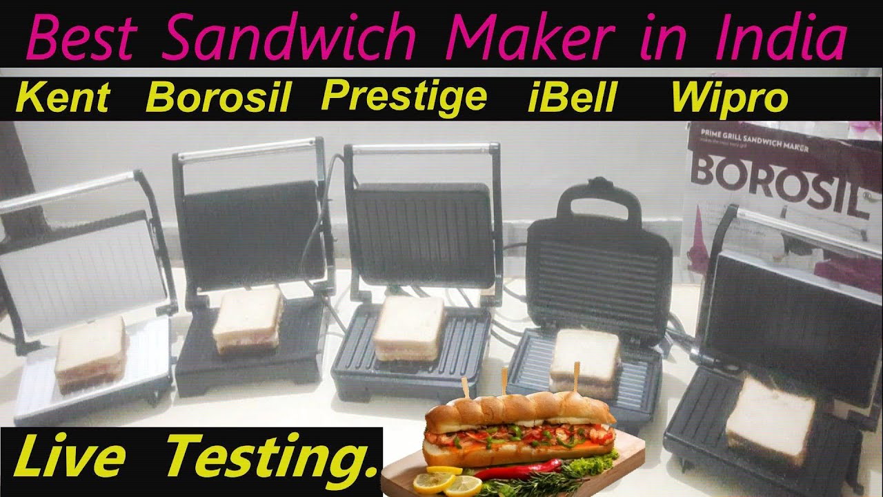 Buy Prime Grill Sandwich Maker 700W at Best Price Online in India - Borosil