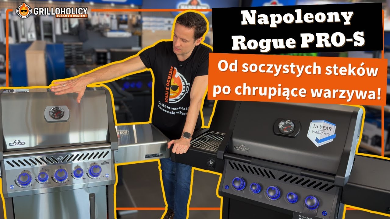 Grille gazowe Napoleon ROGUE PRO-S wersja 2025 - DOKŁADNE PORÓWNANIE! Który model wygrał to starcie?