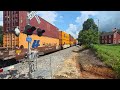 Some afternoon Fun! Great Horn and Wave!! #ns #railway