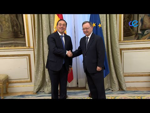 Albares le confirma a Vivas que la implantación de la aduana comercial es firme e irreversible