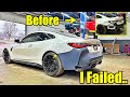 Fixing The SMASHED rear Quarter Panel ON MY 2024 BMW M4 COMP