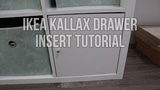 Ikea Kallax Door Insert Tutorial