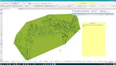 AC22 COORDINATE OBJECT FAR FROM AND CLOSE TO PROJECT ORIGIN
