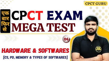 Mega Test for CPCT EXAM | Mega Test - Hardware & Software Concepts | mega test for cpct 2025 exam