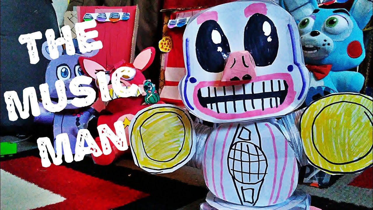 fnaf music man plush