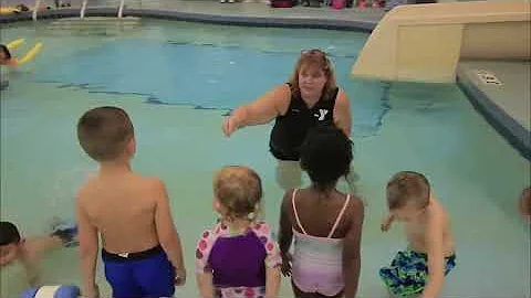 Preschool swim class @ THE YMCA - Pike (Teach your kids how to swim!) - DayDayNews